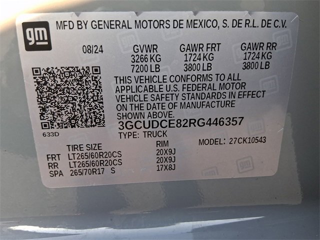 2024 Chevrolet Silverado 1500 Custom Trail Boss photo 17