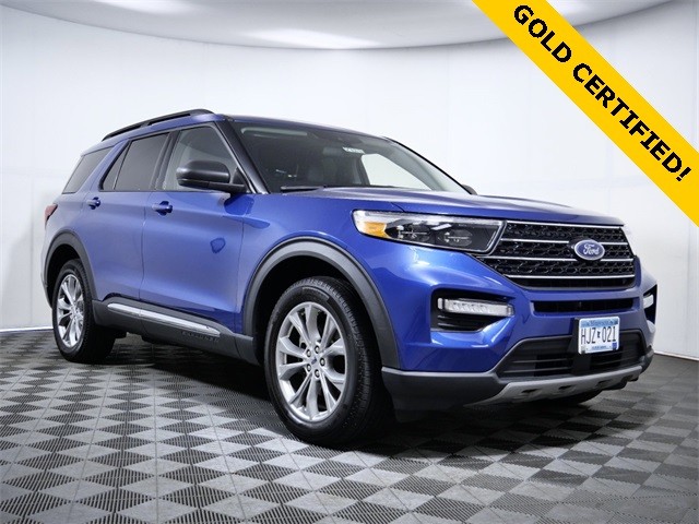 Certified Pre-Owned 2021 Ford Explorer XLT 4 Door SUV in Apple Valley #