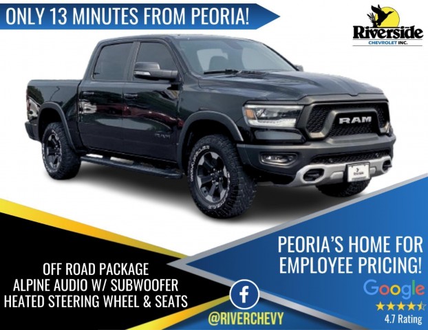 Pre-Owned 2020 Ram 1500 Rebel Crew Cab in Chillicothe #C202606