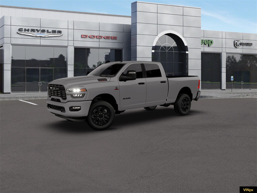 New 2026 Ceramic Gray Clear-Coat Exterior Paint RAM Big Horn Night Edition image 1