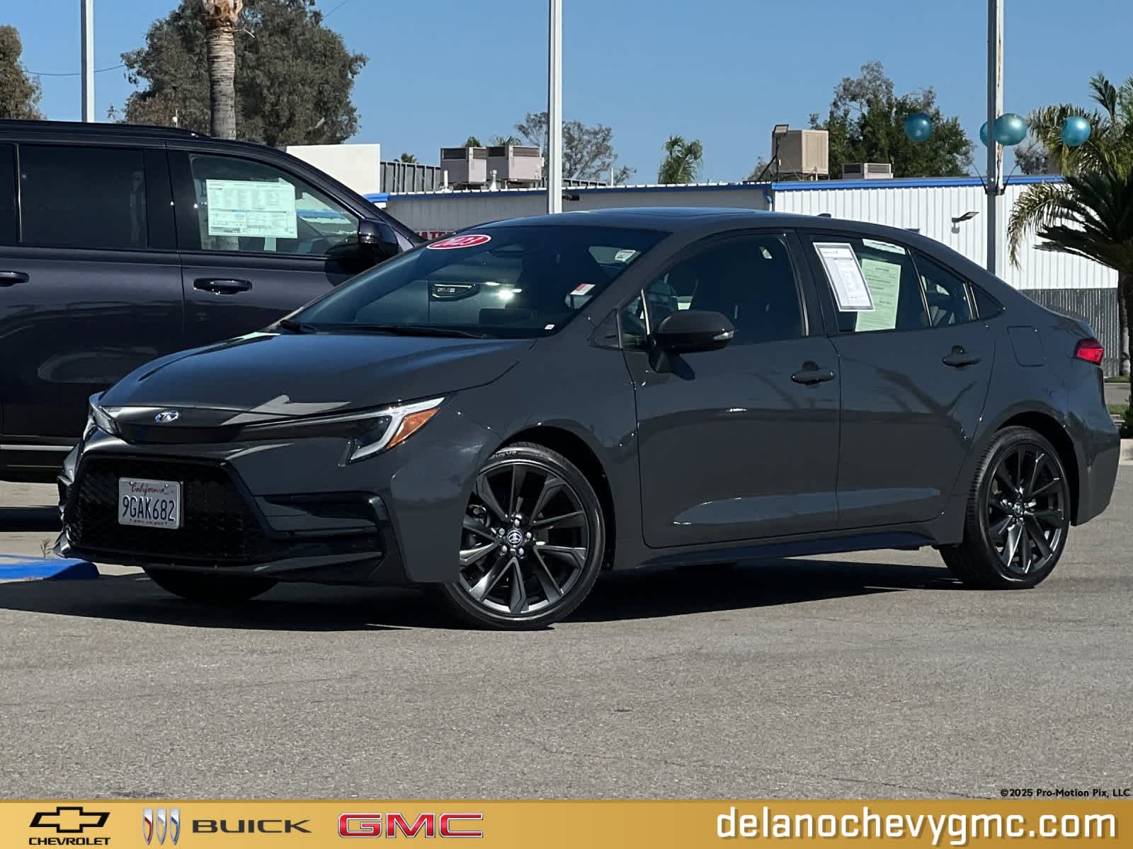 Used 2023 Black Toyota Hybrid SE image 1