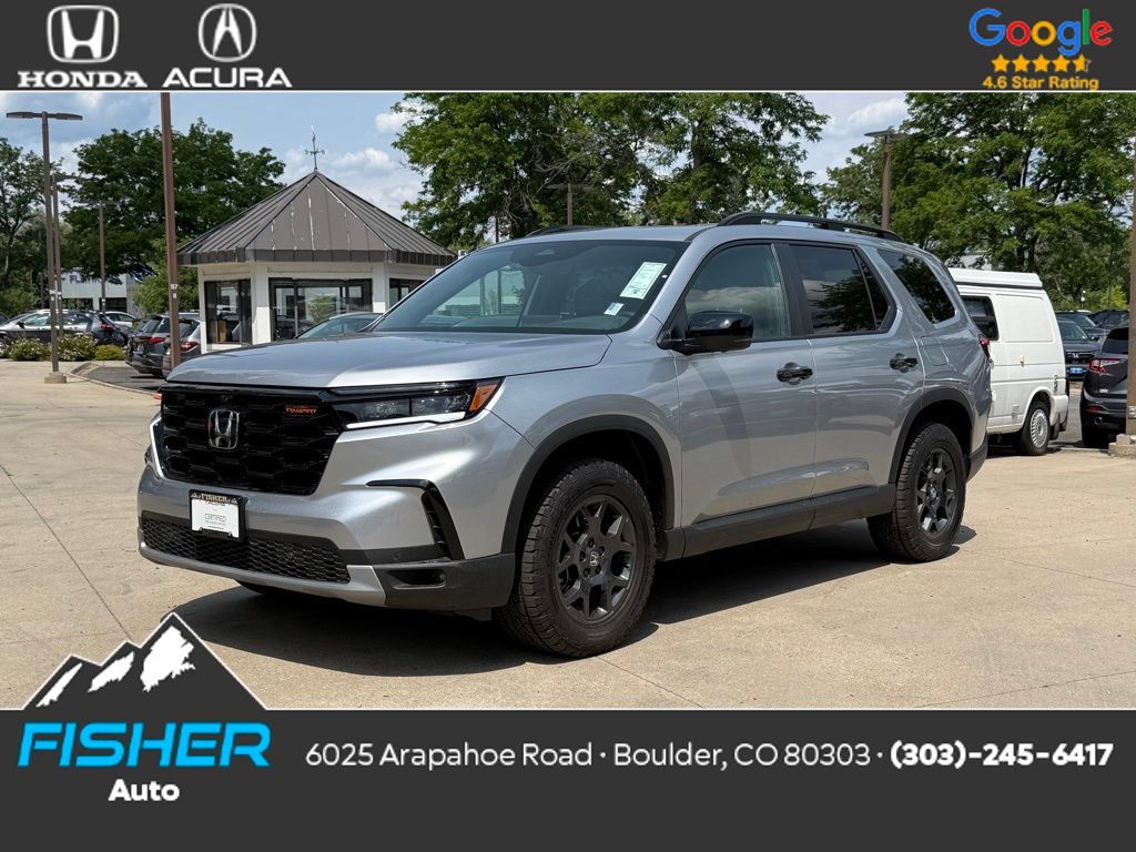 Certified Used 2025 Lunar Silver Metallic Honda TrailSport image 1