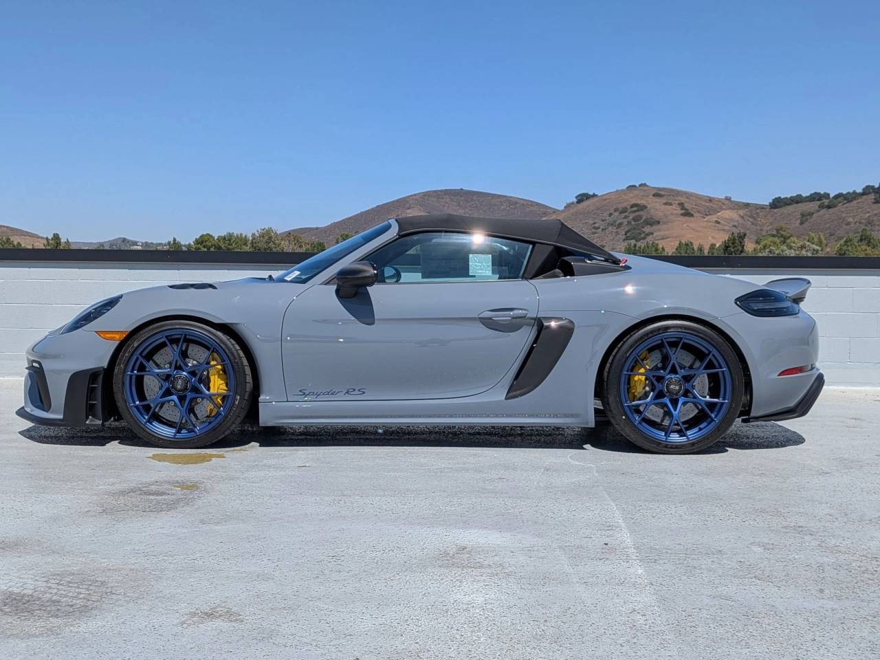 2025 Porsche Boxster Spyder photo 2
