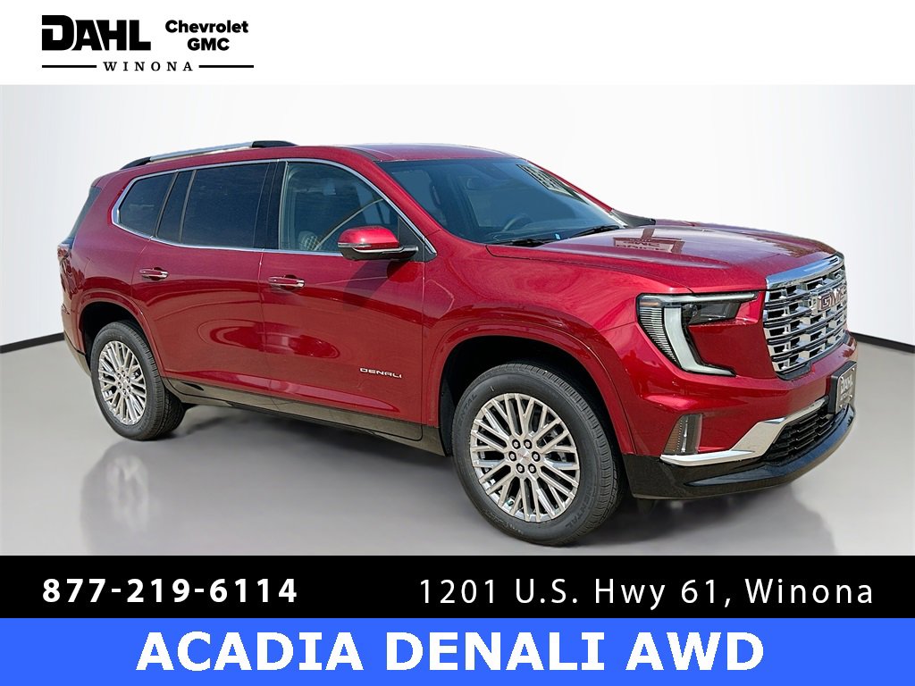 New 2025 Volcanic Red Tintcoat GMC Denali image 1