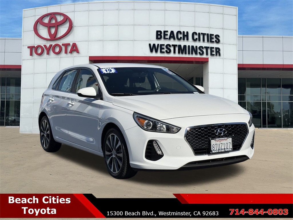 Used 2019 Hyundai Elantra GT GT with VIN KMHH35LE5KU097976 for sale in Westminster, CA