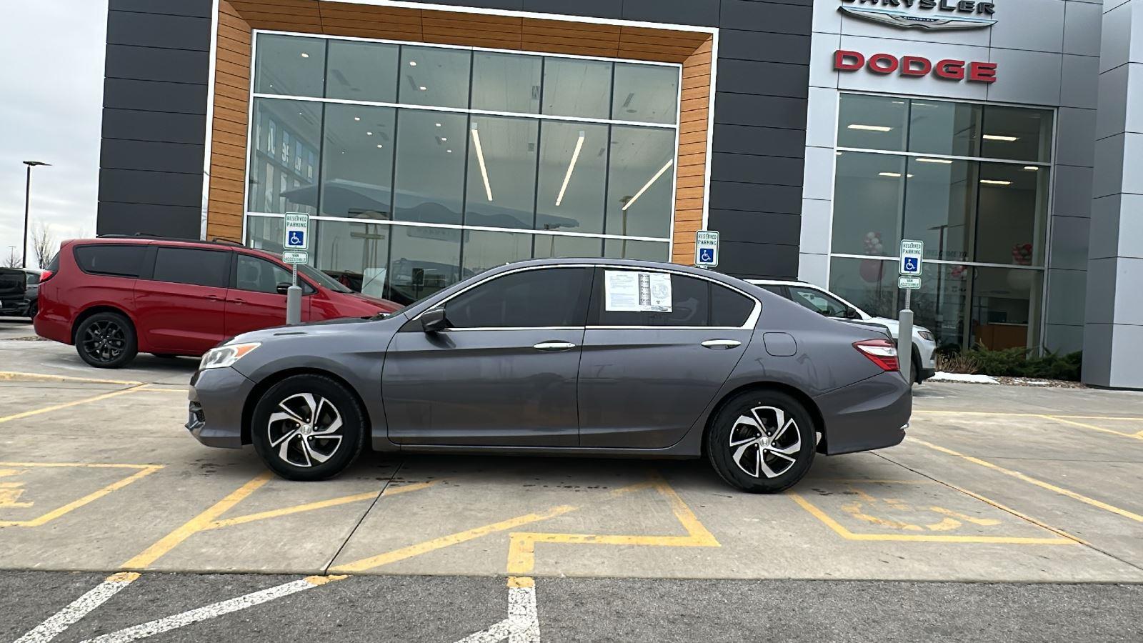 Used 2017 Honda Accord LX with VIN 1HGCR2F38HA184031 for sale in Kansas City