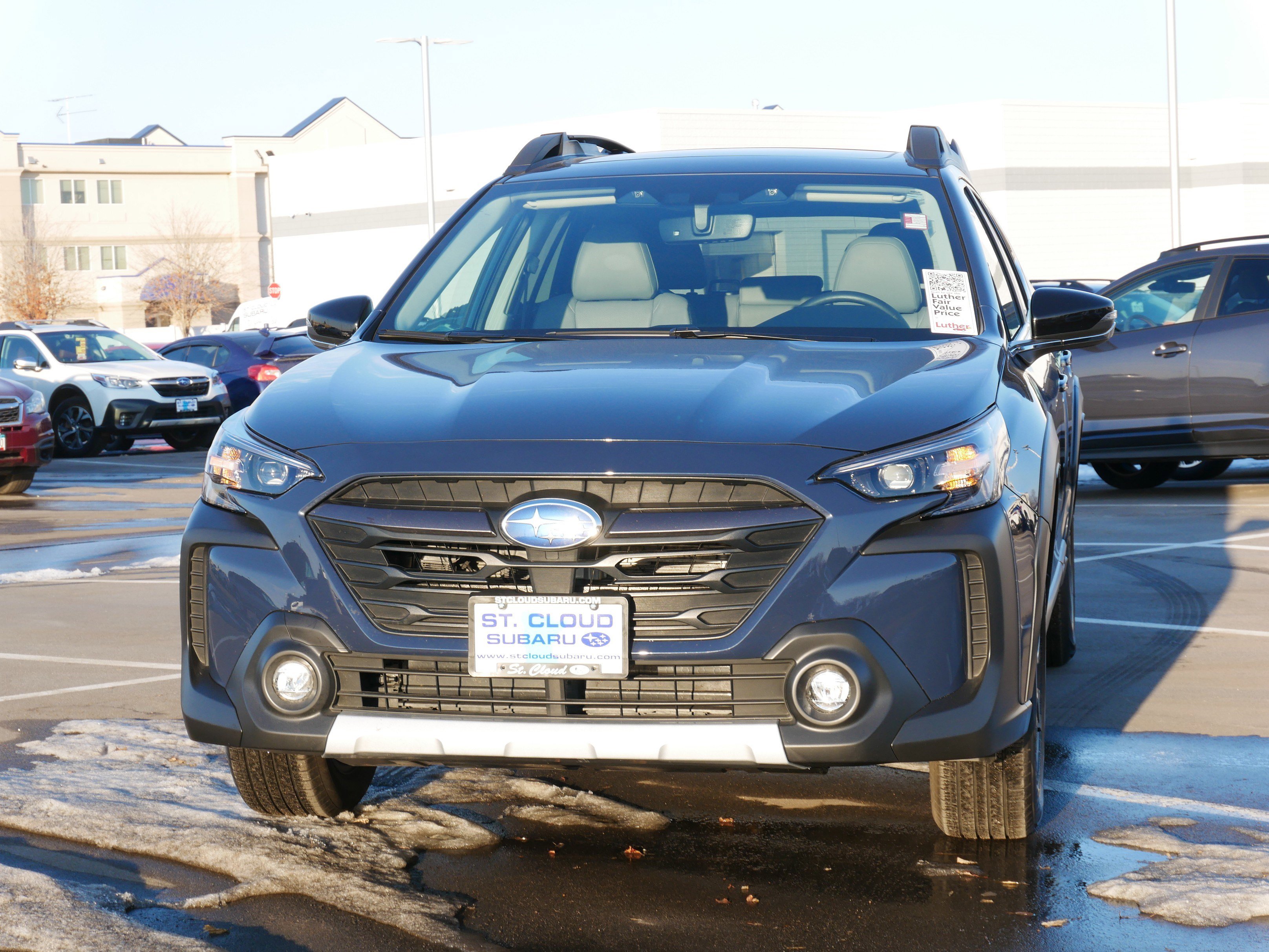 Certified 2025 Subaru Outback Limited with VIN 4S4BTANC4S3286229 for sale in Saint Cloud, Minnesota