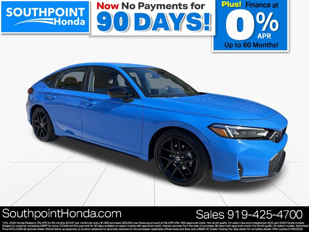 2026 Honda Civic Hatchback Sport's photo