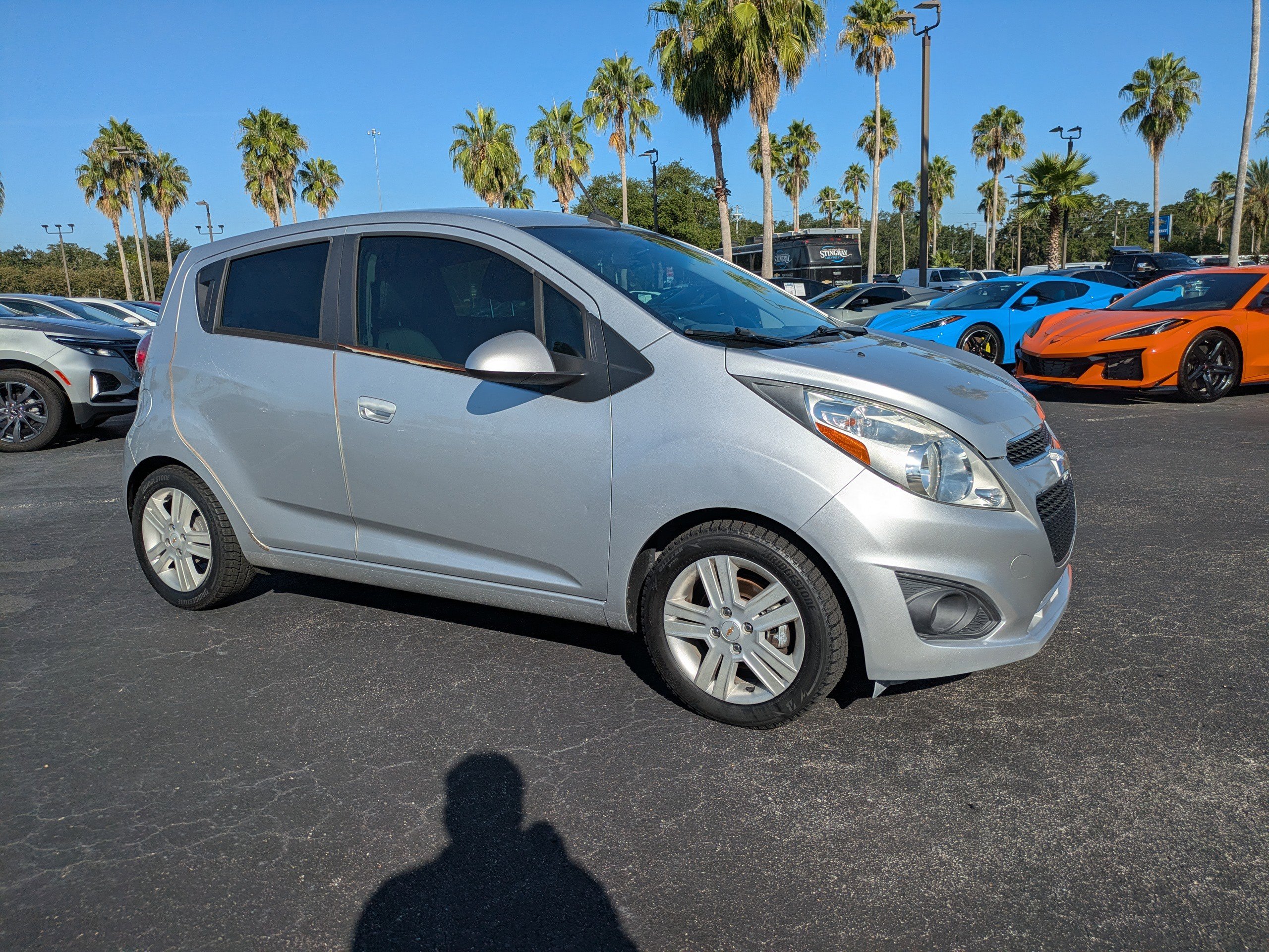 Used 2014 Chevrolet Spark LS with VIN KL8CB6S96EC434685 for sale in Plant City, FL