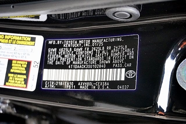 Used 2025 Black Toyota SE image 29