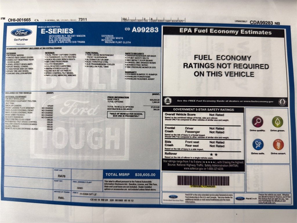 2012 Ford E-350 photo 2