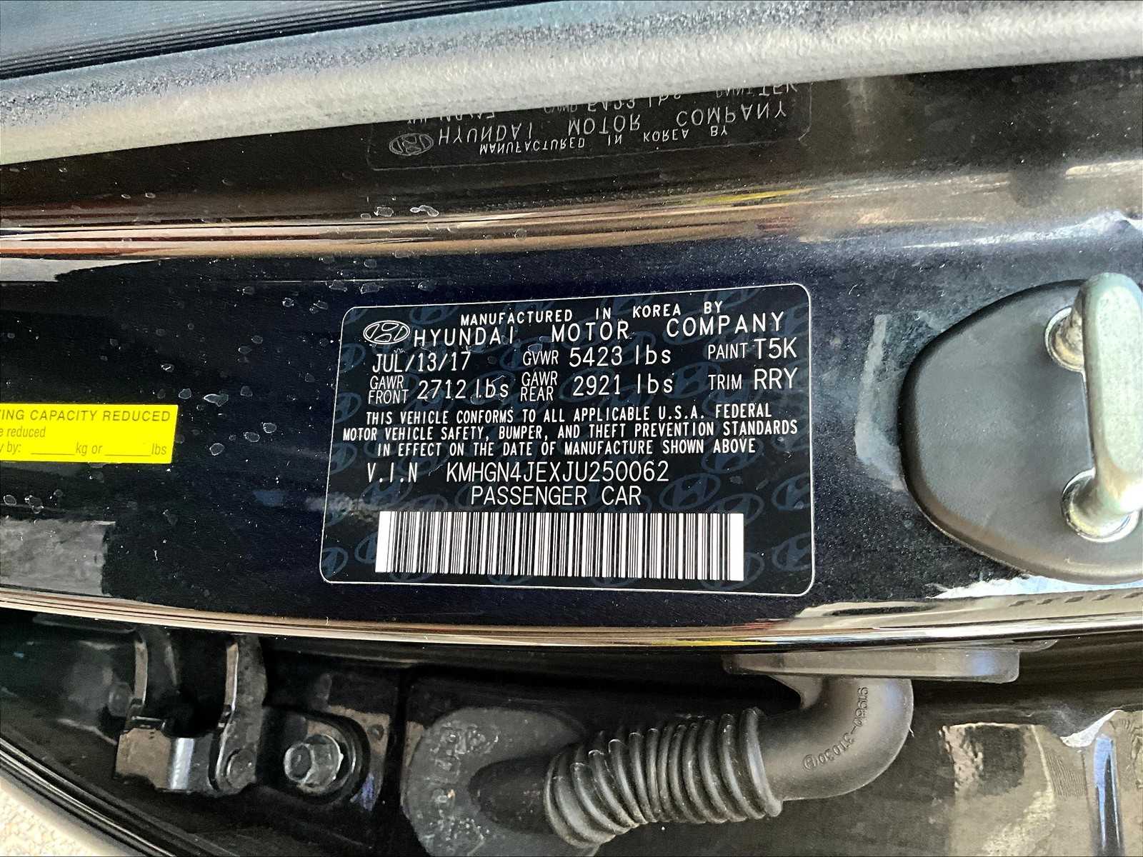 2018 Genesis G80 Premium 3.8 3.3T Sport 5.0 Ultimate photo 32