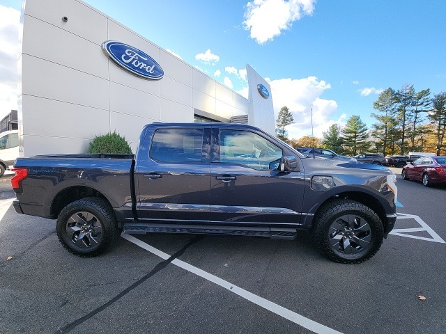Used 2022 Ford F-150 Lightning Lariat with VIN 1FT6W1EV9NWG03665 for sale in Branford, CT