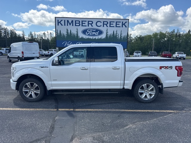 Used 2015 Ford F-150 Platinum with VIN 1FTEW1EG5FFA99789 for sale in Pine River, Minnesota
