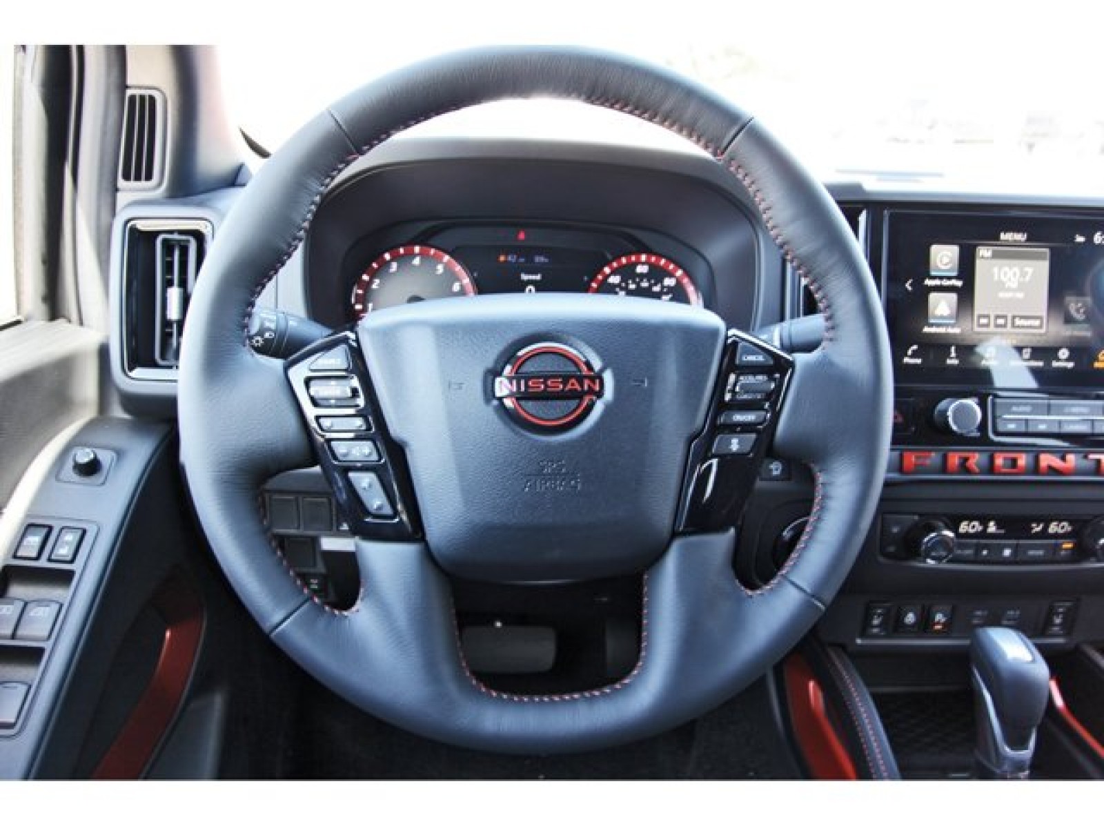 2026 Nissan Frontier Crew Cab PRO-4X® Red at Robbins Nissan