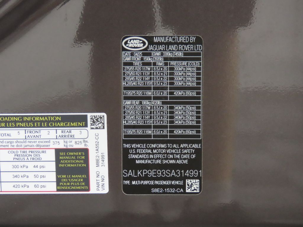 2025 Land Rover Range Rover SE photo 32