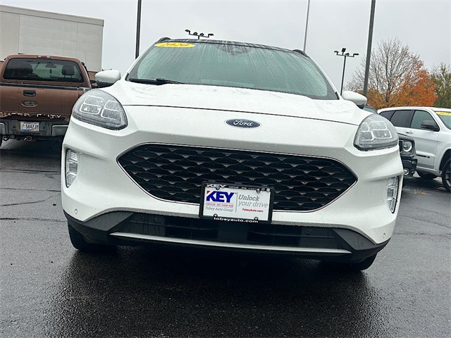 Used 2020 Ford Escape Titanium with VIN 1FMCU9DZ2LUA61812 for sale in Xenia, OH