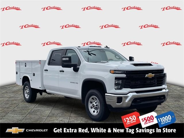 New 2024 Chevrolet Silverado 3500 HD WT Double Cab in