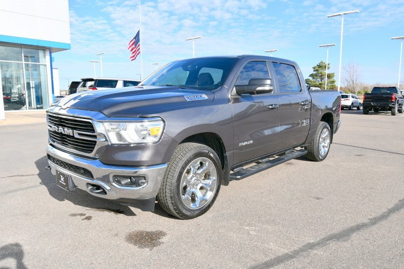 Used 2021 RAM Ram 1500 Pickup Big Horn/Lone Star with VIN 1C6SRFFT6MN798457 for sale in North Branch, Minnesota