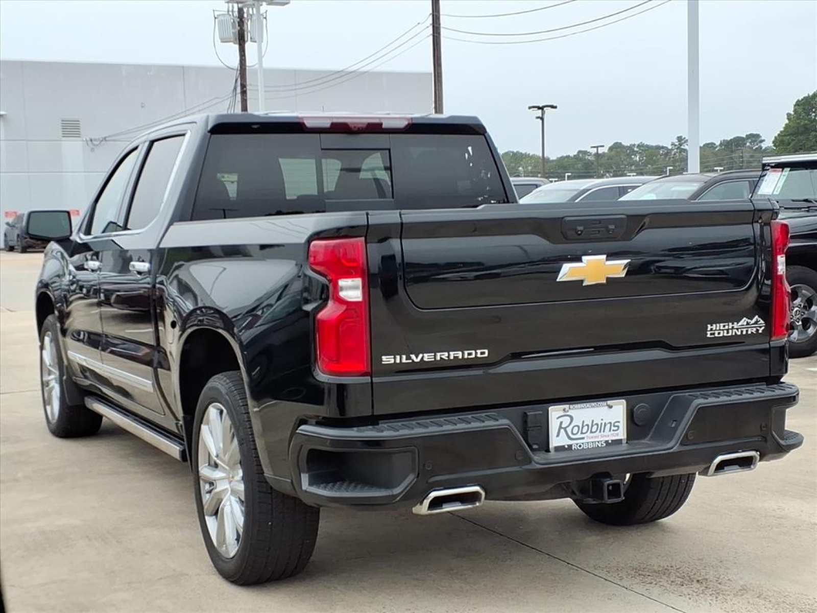 2025 Chevrolet Silverado 1500 High Country Black at Robbins Nissan
