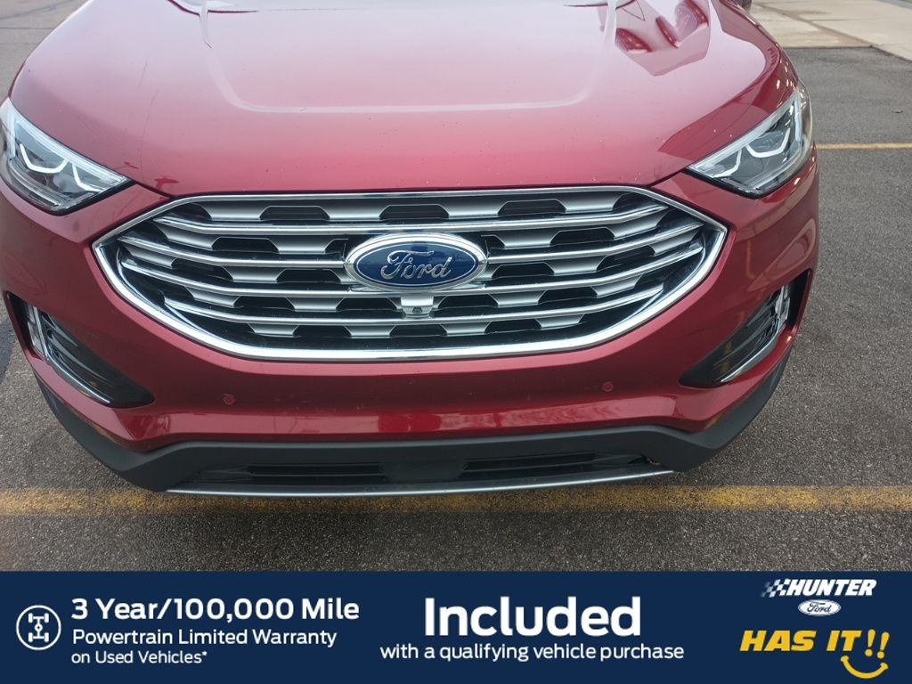 Used 2019 Ford Edge Titanium with VIN 2FMPK4K99KBC45727 for sale in Marion, IN
