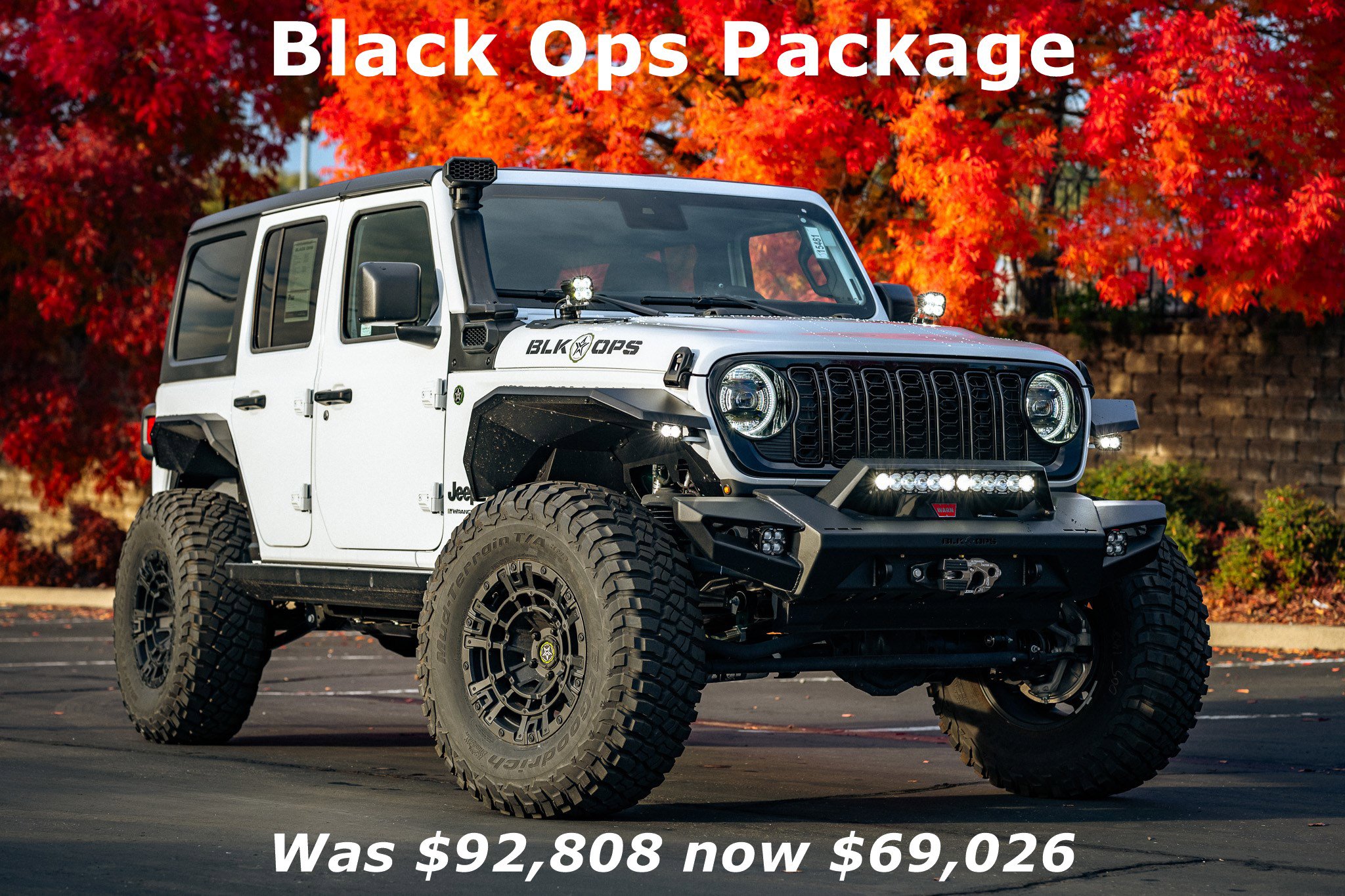 New 2024 PW7 Bright White Clear Coat Jeep Willys image 1