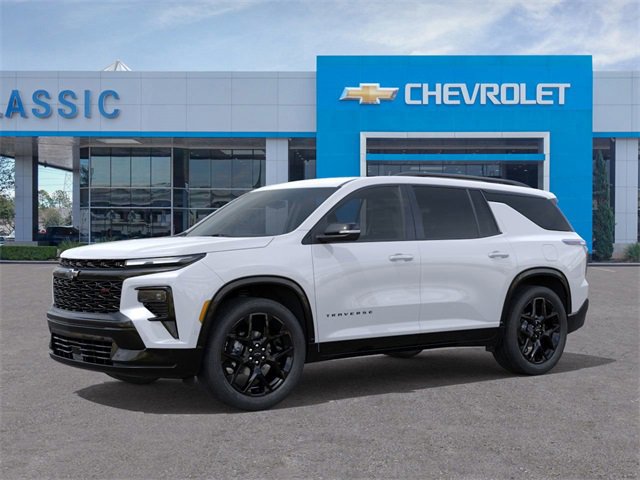 2026 Chevrolet Traverse RS White at Classic Elite Chevrolet Hwy 6