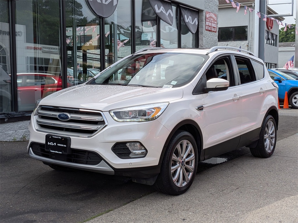 Used 2018 White Ford Titanium image 1