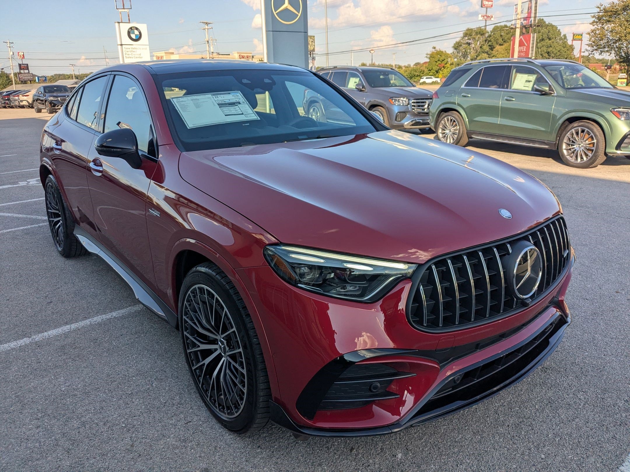 2026 Mercedes Benz GLC AMG 43 4MATIC Coupe photo 3