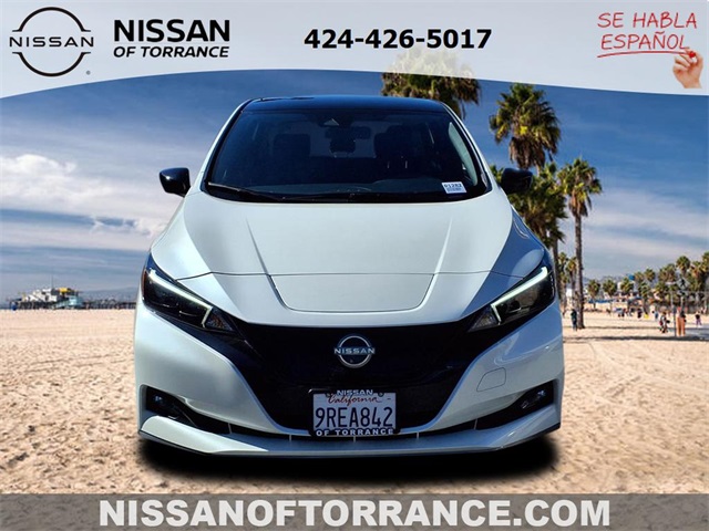 Certified 2025 Nissan Leaf SV PLUS with VIN 1N4CZ1CV9SC558758 for sale in Torrance, CA