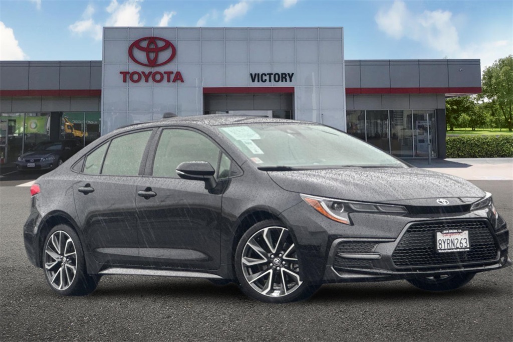 Certified 2022 Toyota Corolla SE with VIN JTDS4MCE6NJ081650 for sale in San Bruno, CA