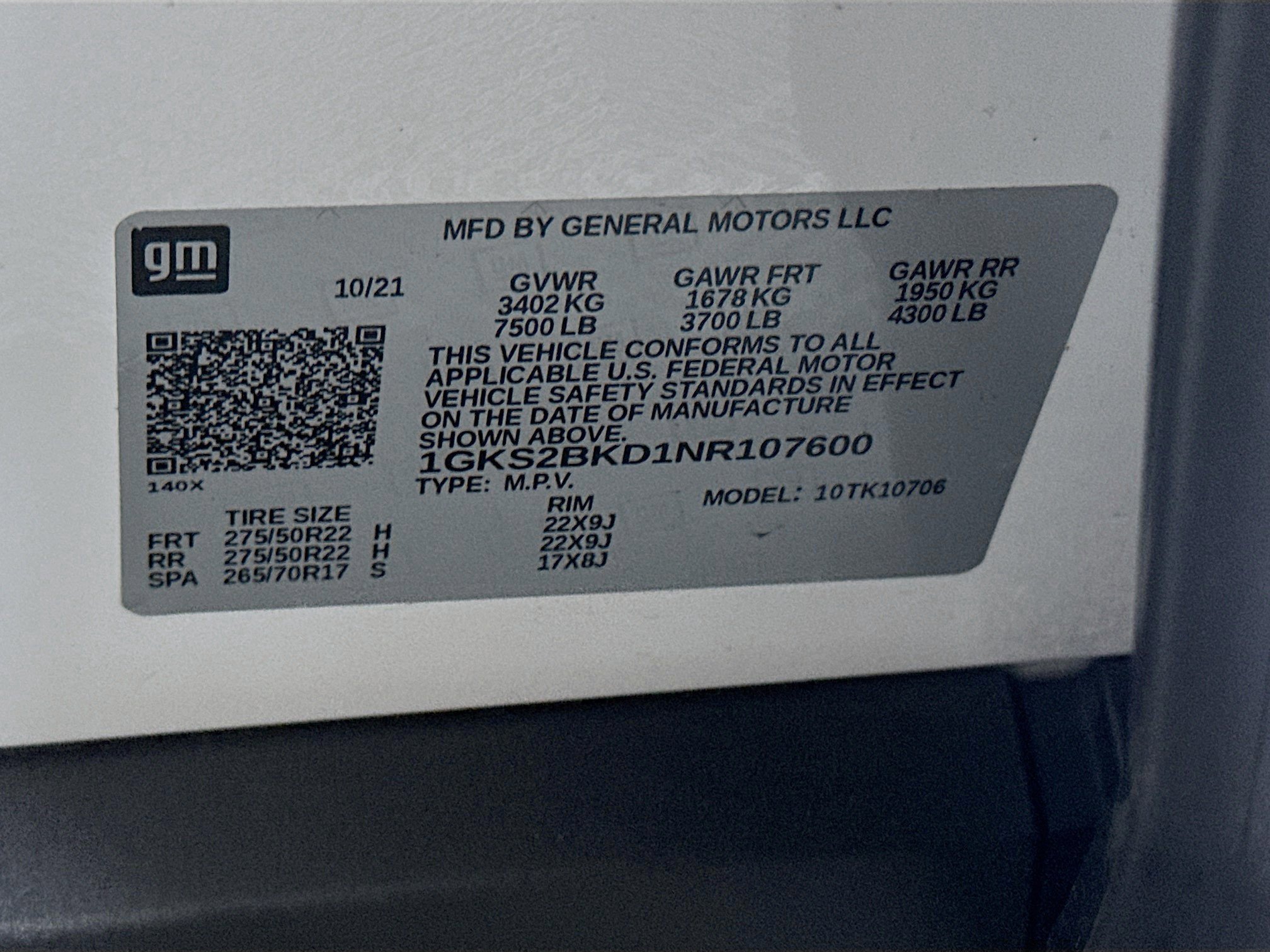 2022 Gmc Yukon SLT photo 27