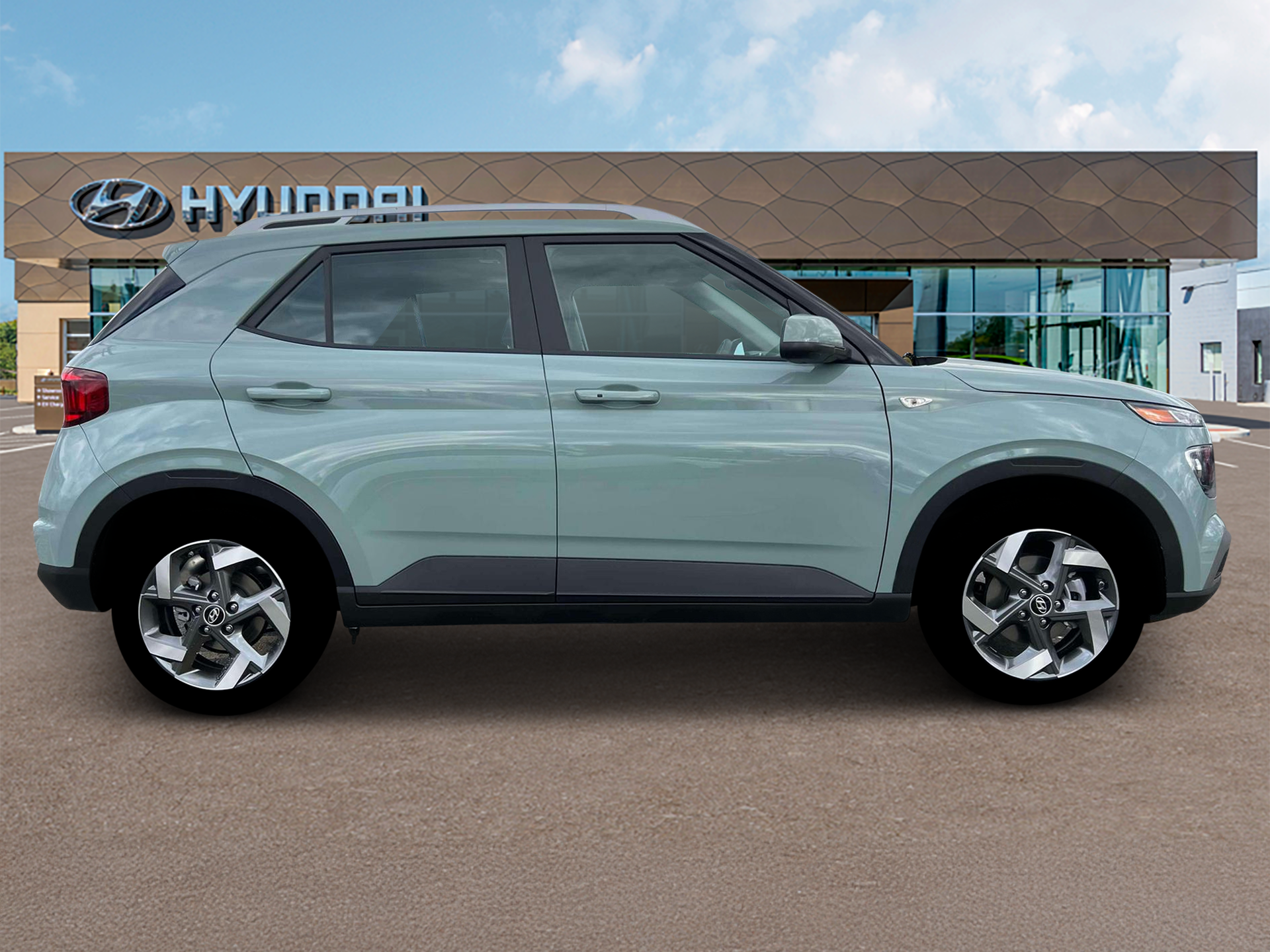 New 2025 Green Hyundai SEL image 9