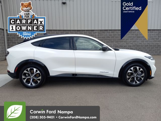 Certified 2021 Ford Mustang Mach-E Premium AWD with VIN 3FMTK3SU5MMA03712 for sale in Nampa, ID