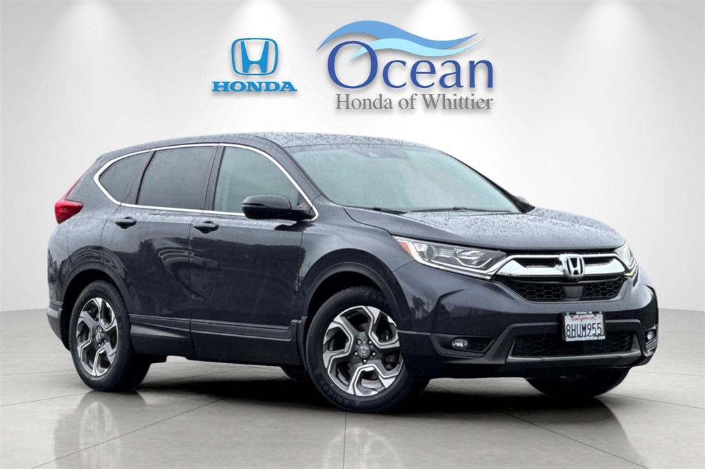 Used 2018 Honda CR-V EX-L with VIN 7FARW1H8XJE055505 for sale in Whittier, CA