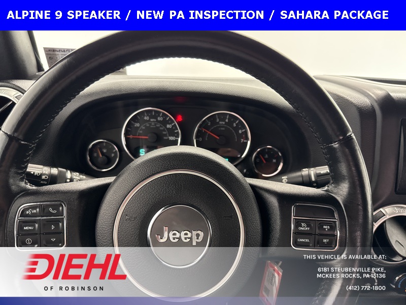 2015 Jeep Wrangler Unlimited Sahara photo 14