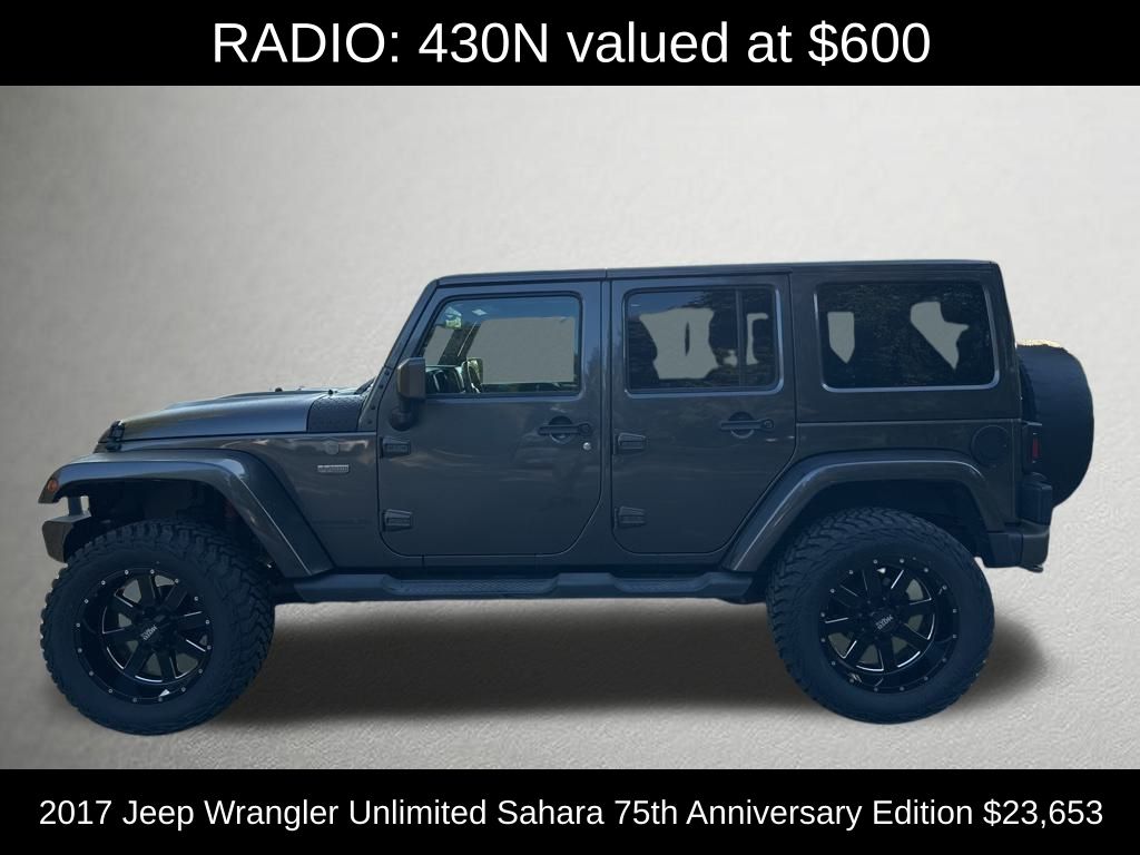 2017 Jeep Wrangler Unlimited Sahara photo 4
