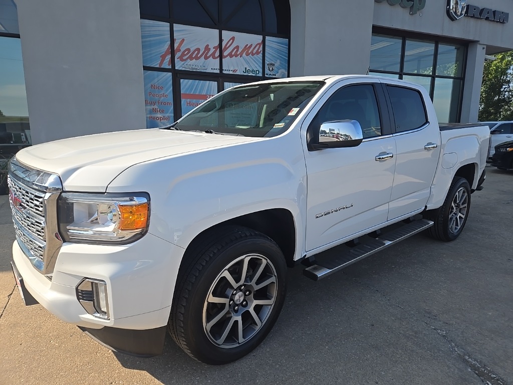 Used 2022 GMC Canyon Denali with VIN 1GTG6EEN0N1292488 for sale in Kansas City