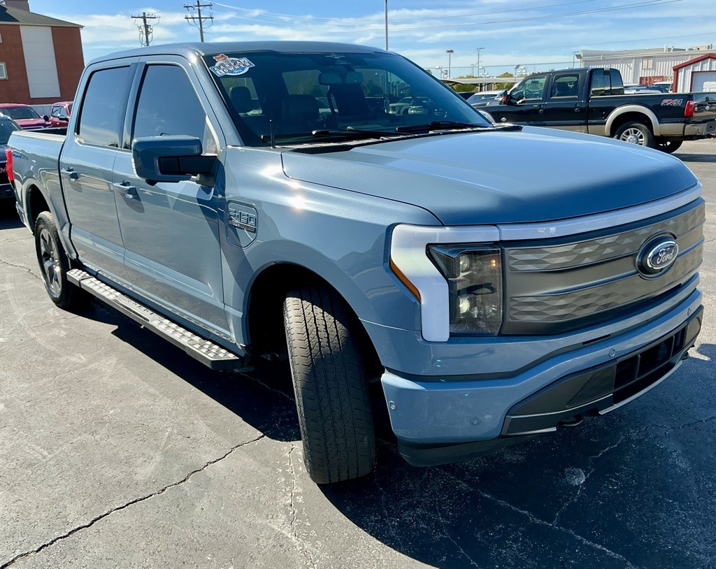 Used 2023 Ford F-150 Lightning Lariat with VIN 1FTVW1EV8PWG13179 for sale in Norman, OK