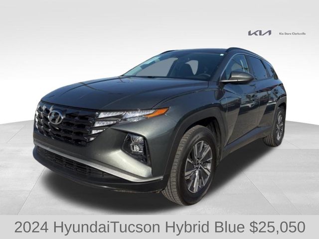 2024 Hyundai Tucson Hybrid Blue photo 3