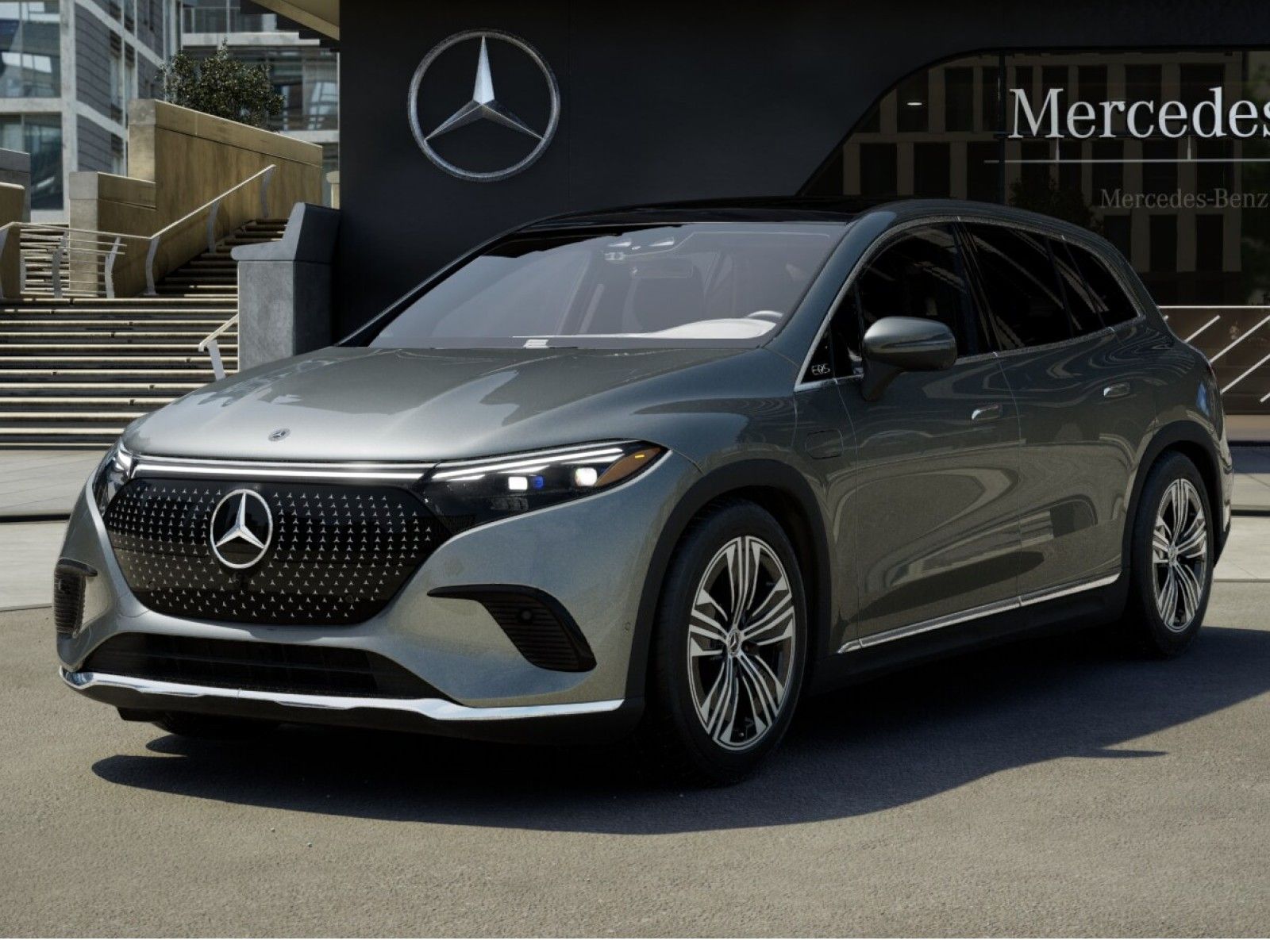 2026 Mercedes Benz EQS SUV 450 4MATIC photo 2