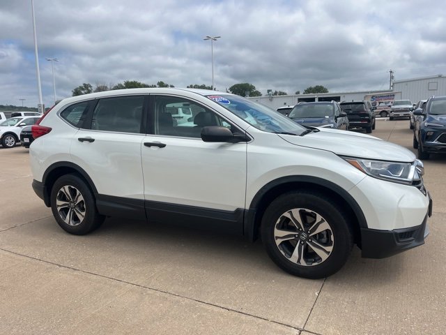 Used 2018 Honda CR-V LX with VIN 2HKRW6H3XJH224873 for sale in Fort Madison, IA