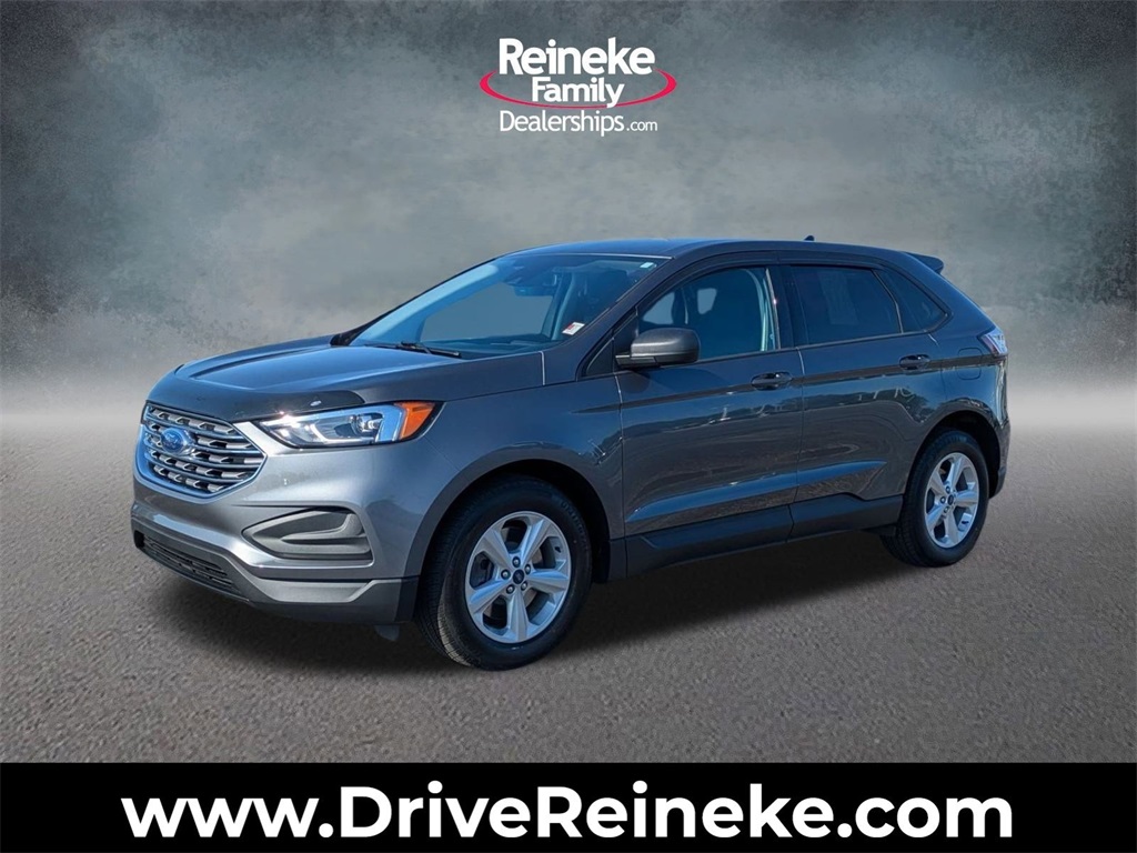 Used 2021 Gray Ford SE image 1