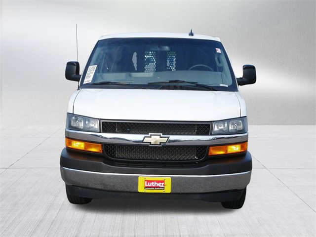 Used 2024 Chevrolet Express Cargo Work Van with VIN 1GCWGAFPXR1183964 for sale in Cambridge, Minnesota