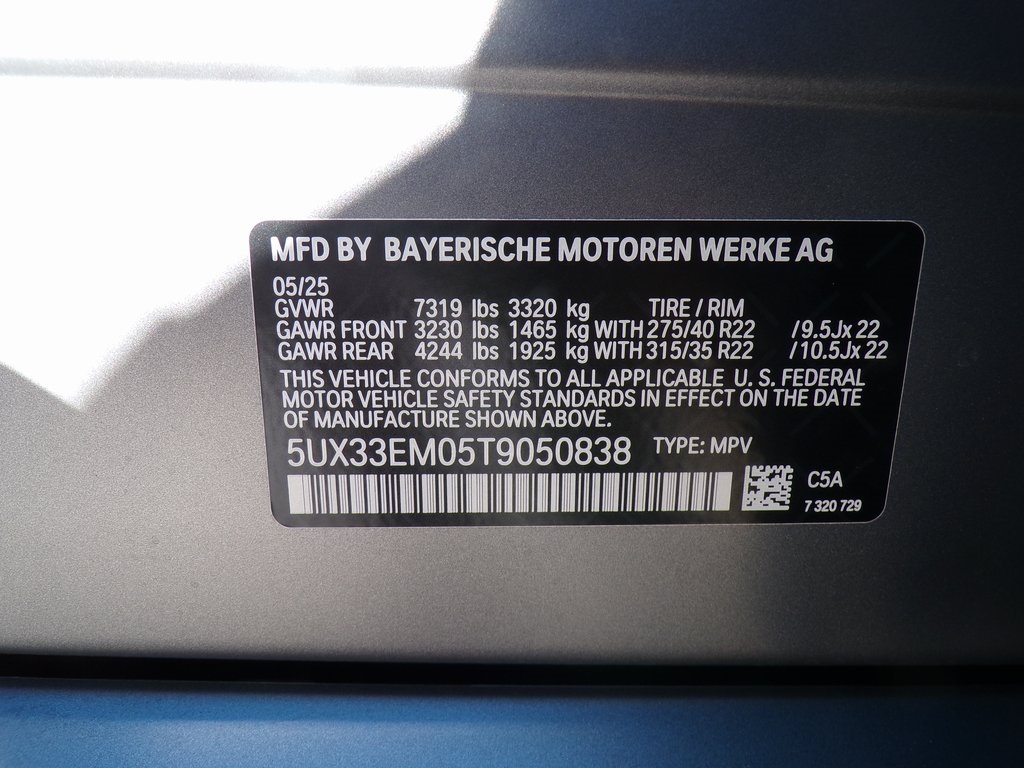 2026 Bmw X7 M60i photo 20