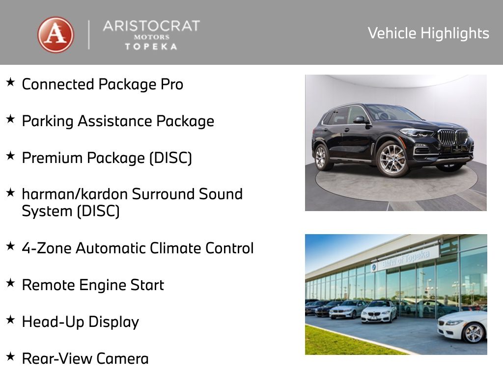 Used 2021 BMW X5 40i with VIN 5UXCR6C06M9E38834 for sale in Kansas City