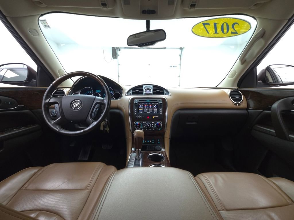 Used 2017 Buick Enclave Leather with VIN 5GAKRBKD4HJ309830 for sale in Troy, OH