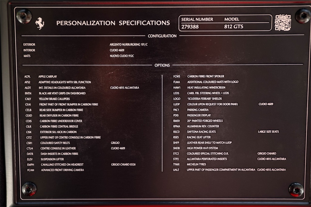 Certified Used 2022 Argento Nurburgring Metallic Ferrari Base image 46