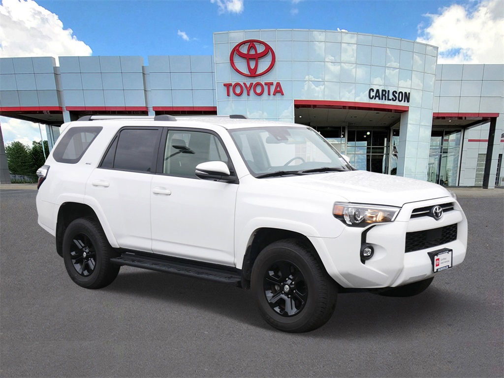 Certified 2024 Toyota 4Runner SR5 Premium with VIN JTENU5JR6R6262910 for sale in Minneapolis, Minnesota