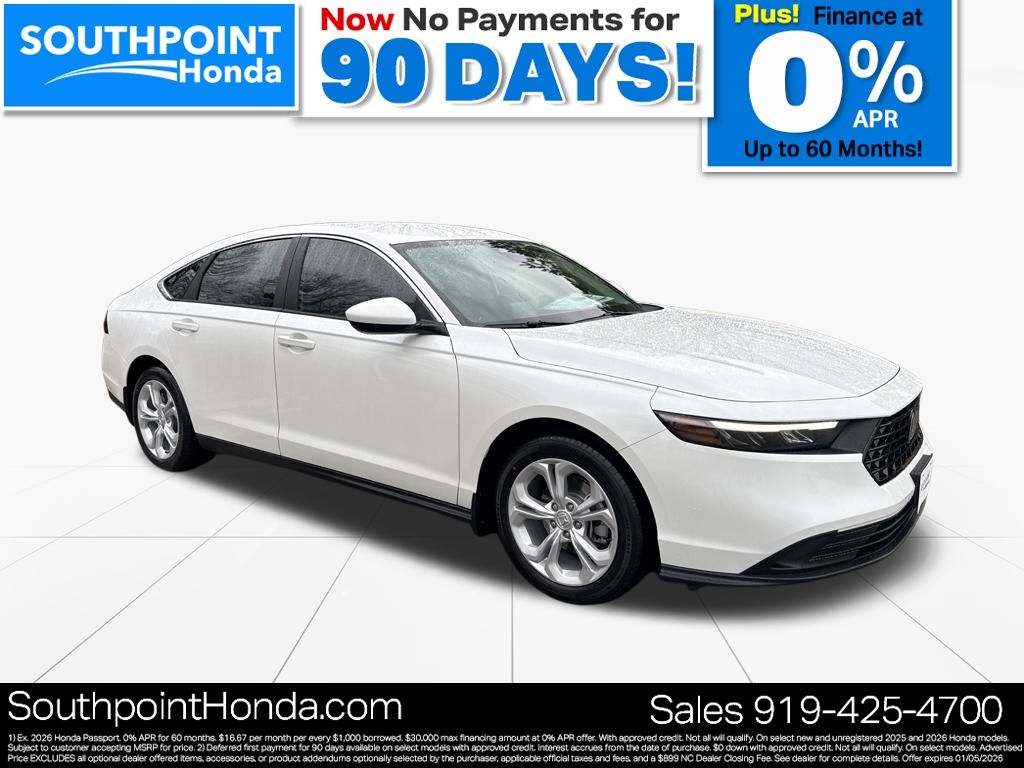 2025 Honda Accord LX's photo